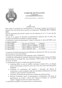 scarica avviso - Comune di Pulsano