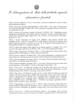 Decreto fermo pesca strascico 2015