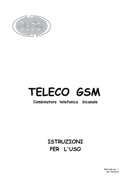 SUDEL Combinatore TELECO GSM