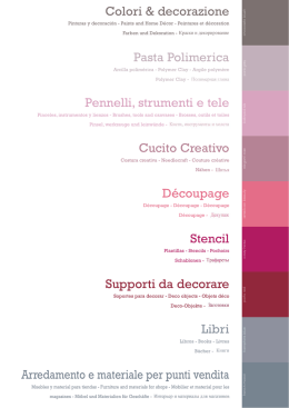 Pasta Polimerica Pennelli, strumenti e tele