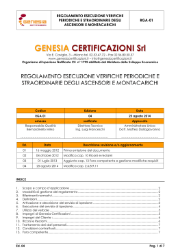 Visualizza il  - Genesia Certificazioni