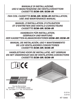 MANUALE DI INSTALLAZIONE, USO E MANUTENZIONE DEI