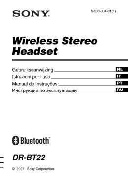 Wireless Stereo Headset