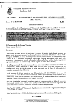 Visualizza - Comunit&agrave; Montana "Alburni"