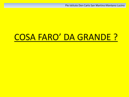 Diapositiva 1 - Pio Istituto