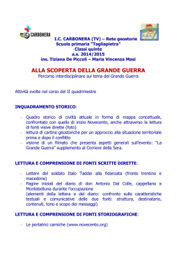 Leggi tutto - Rete di geostorie a scala locale