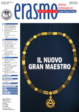 Scarica il pdf - Grande Oriente d`Italia