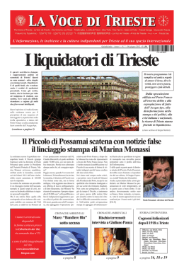 Il Piccolo di Possamai scatena con notizie false il linciaggio stampa