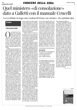 dato a Galletti con il manuale Cencelli