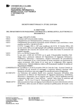D.D. N. 277