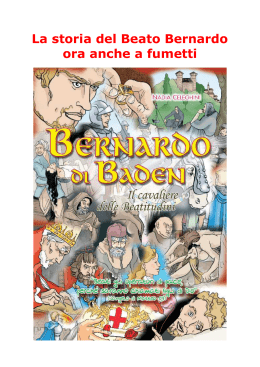 La storia del Beato a fumetti - Parrocchia Beato Bernardo di Baden