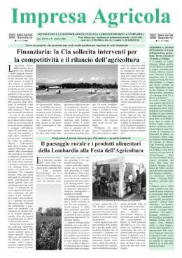 Impresa Agricola n. 9 ottobre 2006