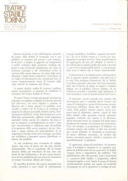 Scarica il pdf - Teatro Stabile Torino