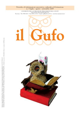 Numero 3 - Universit&agrave; per la Formazione degli Adulti Ravenna