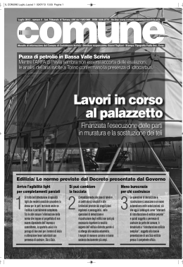 IL COMUNE Luglio_Layout 1 03/07/13 10.05 Pagina 1