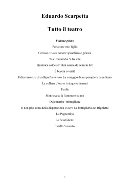 Tutto il tetatro volume 1