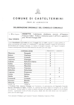 COMUNE DI CASTELTERMINI
