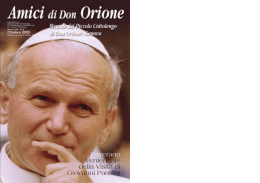 Paverano Ventennale della Visita di Giovanni Paolo II