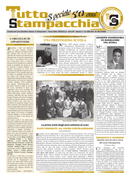 TuttoStampacchia-Speciale 50 anni