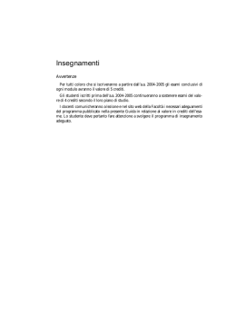05trien_2b_insegname.. - Facoltà di Lettere e Filosofia