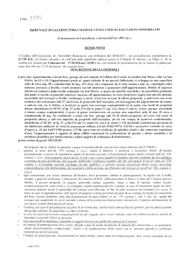 Senza titolo - Aste Giudiziarie Salerno