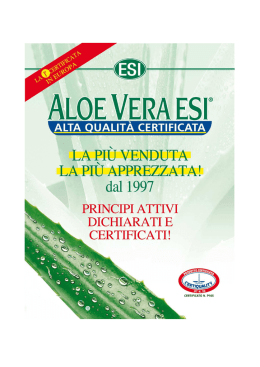 Aloe vera Esi - La bottega naturale