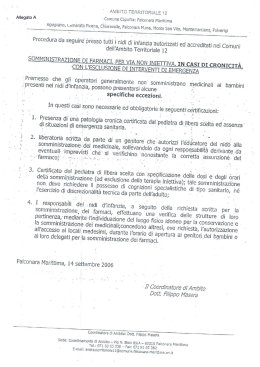 Allegato A al regolamento