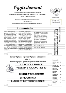 OXDa12n5 - Istituto Comprensivo di Castel S. Pietro Terme