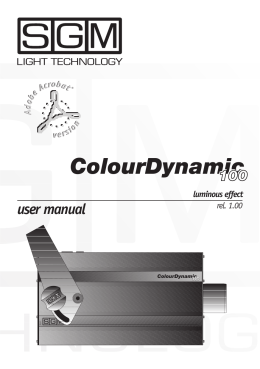 ColourDynamic 100 - Madman Production