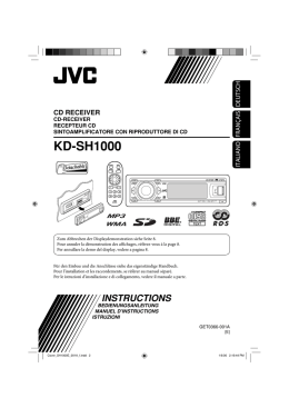 KD-SH1000 - Aerne Menu
