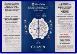 nellaso l`orologio manifesti difficolt&agrave;