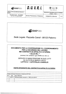 DUVRI lotto 1