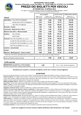 Tariffe veicoli in vigore dal 15/04/2012 agg. 03