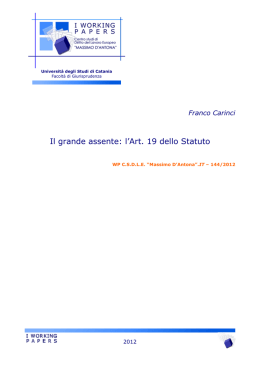 view document - Centre for the Study of European Labour Law