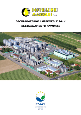 dichiarazione ambientale 2014 aggiornamento annuale