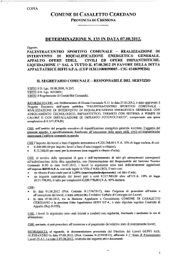 copla - Comune di Casaletto Ceredano