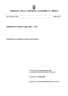 consiglio della provincia autonoma di trento