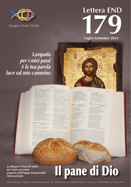 Lettera 179 - Equipes Notre Dame