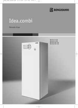 Idea.combi - Bongioanni Caldaie