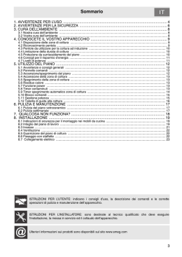 Istruzioni per l`utente