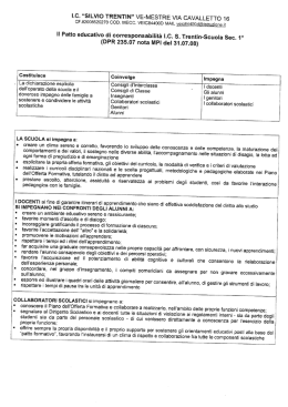 Patto di corresponsabilità Scuola Secondaria di primo grado