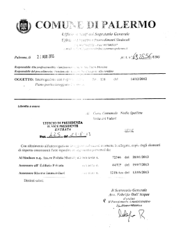 Risposta interrogazione parte 2