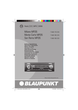 Milano MP26 Monte Carlo MP26 San Remo MP26