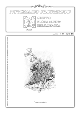 APR 2013 - Flora Alpina Bergamasca