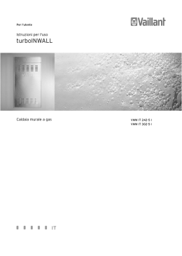 Istruzioni d`uso turboINWALL