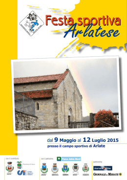 Festa sportiva Arlatese 2015