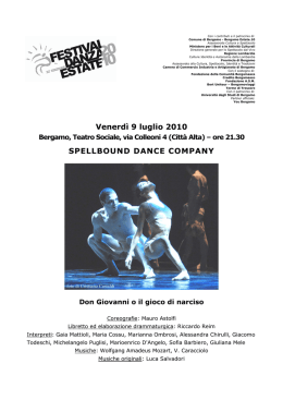 Spellbound Dance Company il 9 luglio