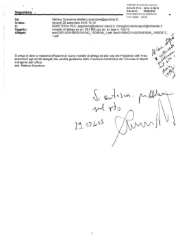 scarica - Consiglio dell`Ordine degli Avvocati di Napoli