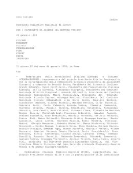 Scarica Il contratto nazionale Settore Turismo 2009