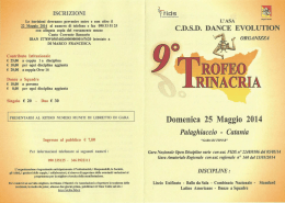 ISCRIZIONI - FIDS Sicilia